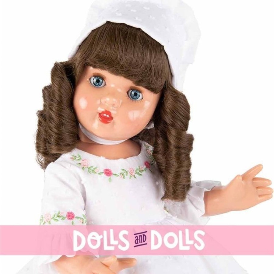 Dolls  Mariquita Perez | Mariquita Perez Doll 50 Cm - With White Dress