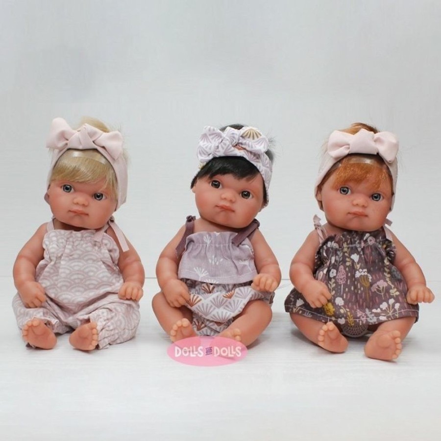 Dolls  Antonio Juan | Antonio Juan Dolls 21 Cm - Mufly (Set A With 3 Dolls)