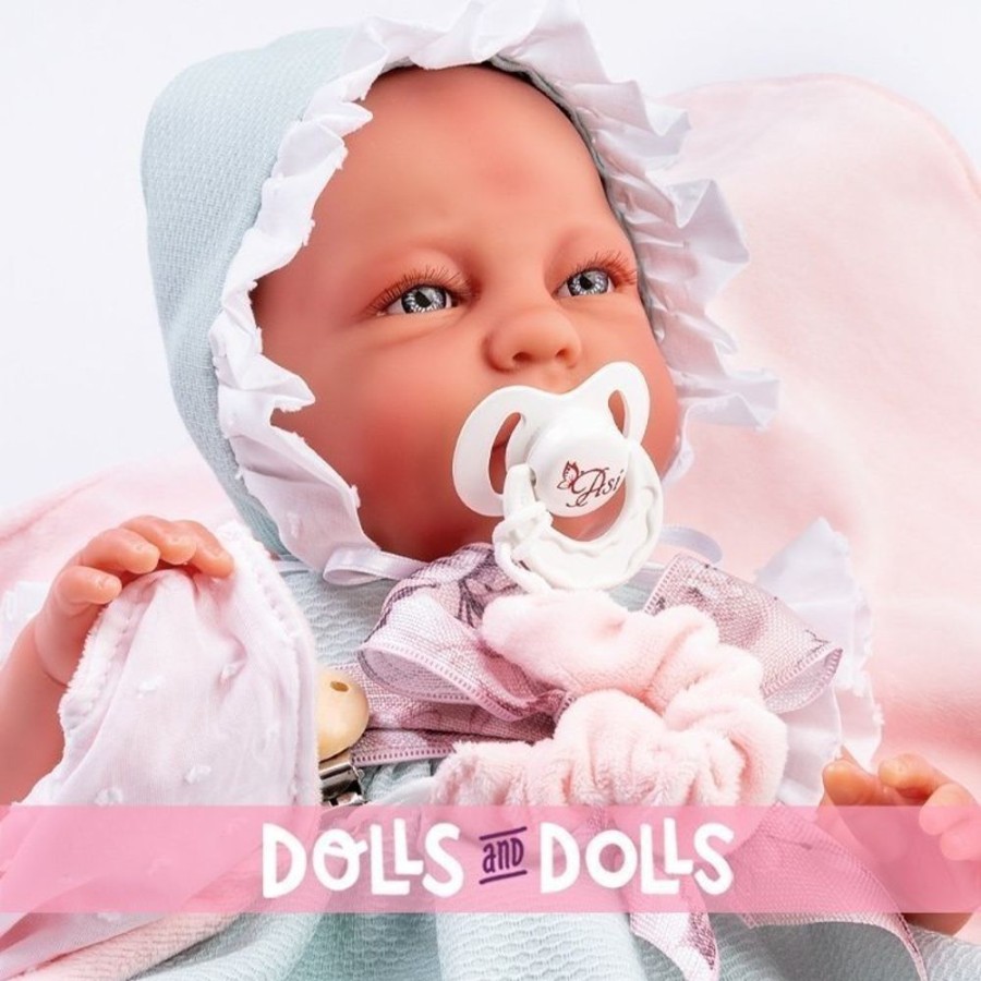 Dolls  Así | Asi Doll 46 Cm - Zoe Real Reborn Doll