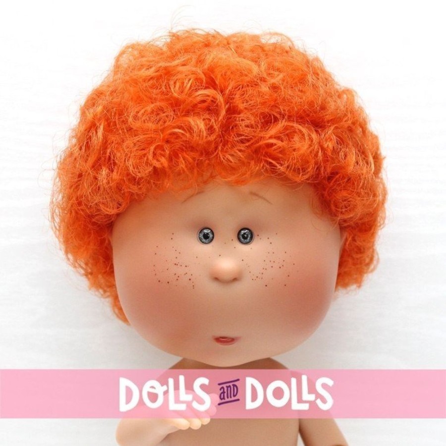 Dolls  Nines d'Onil | Nines D'Onil Doll 30 Cm - Mio Articulated - Mio Redhead With Curly Hair - Without Clothes