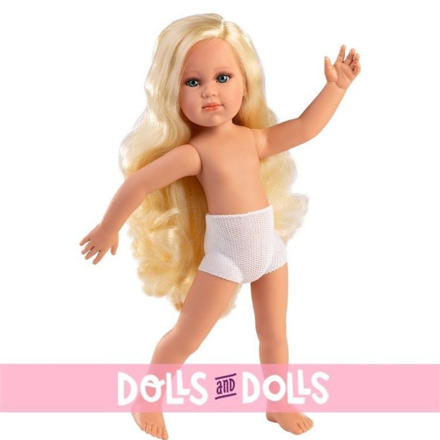 Dolls  Llorens | Llorens Doll 42 Cm - Nicole Multipositionable Without Clothes