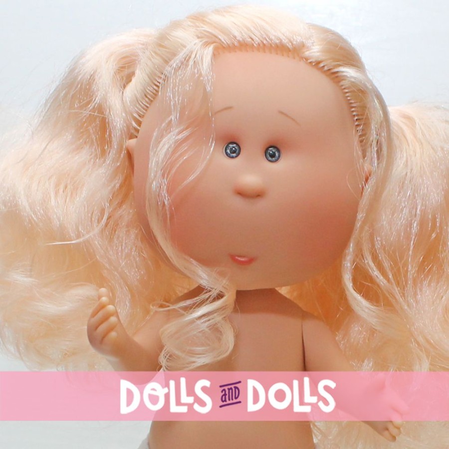 Dolls  Nines d'Onil | Nines D'Onil Doll 30 Cm - Mia With Wavy Pink Hair - Without Clothes