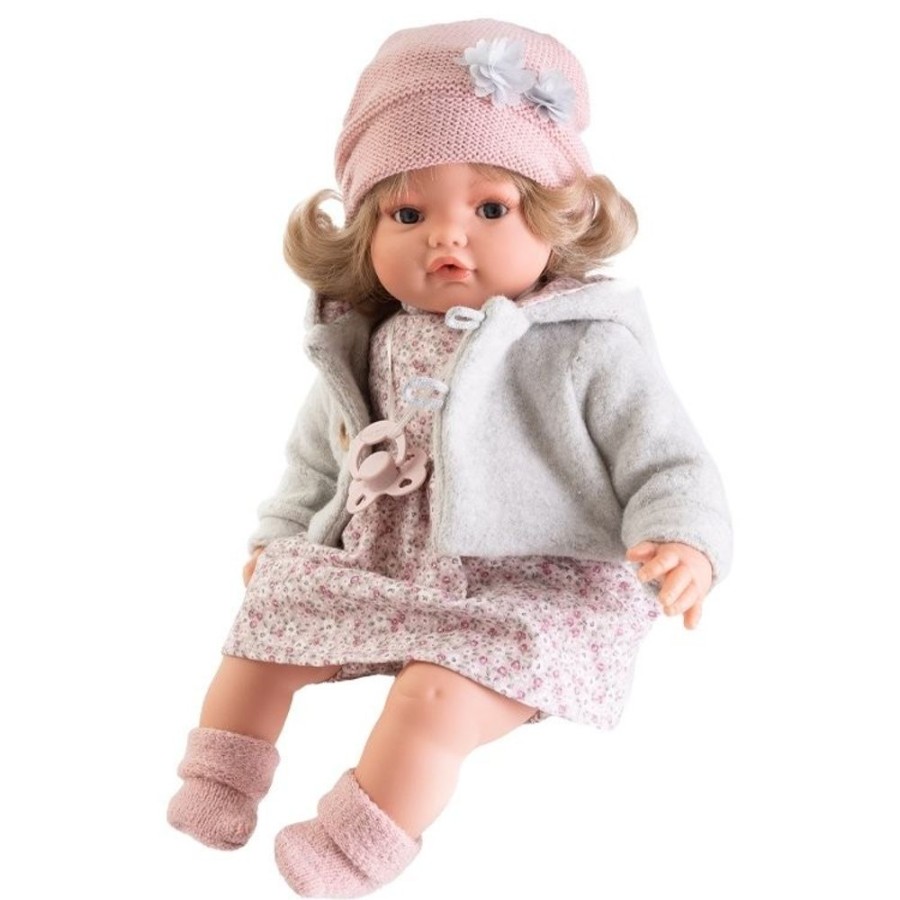 Dolls  Antonio Juan | Antonio Juan Doll 42 Cm - Beni Lagrimitas With Winter Coat