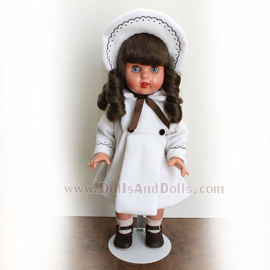 Accessories  Dolls And Dolls | Metal Doll Stand 3101 In White For Mariquita Perez Type