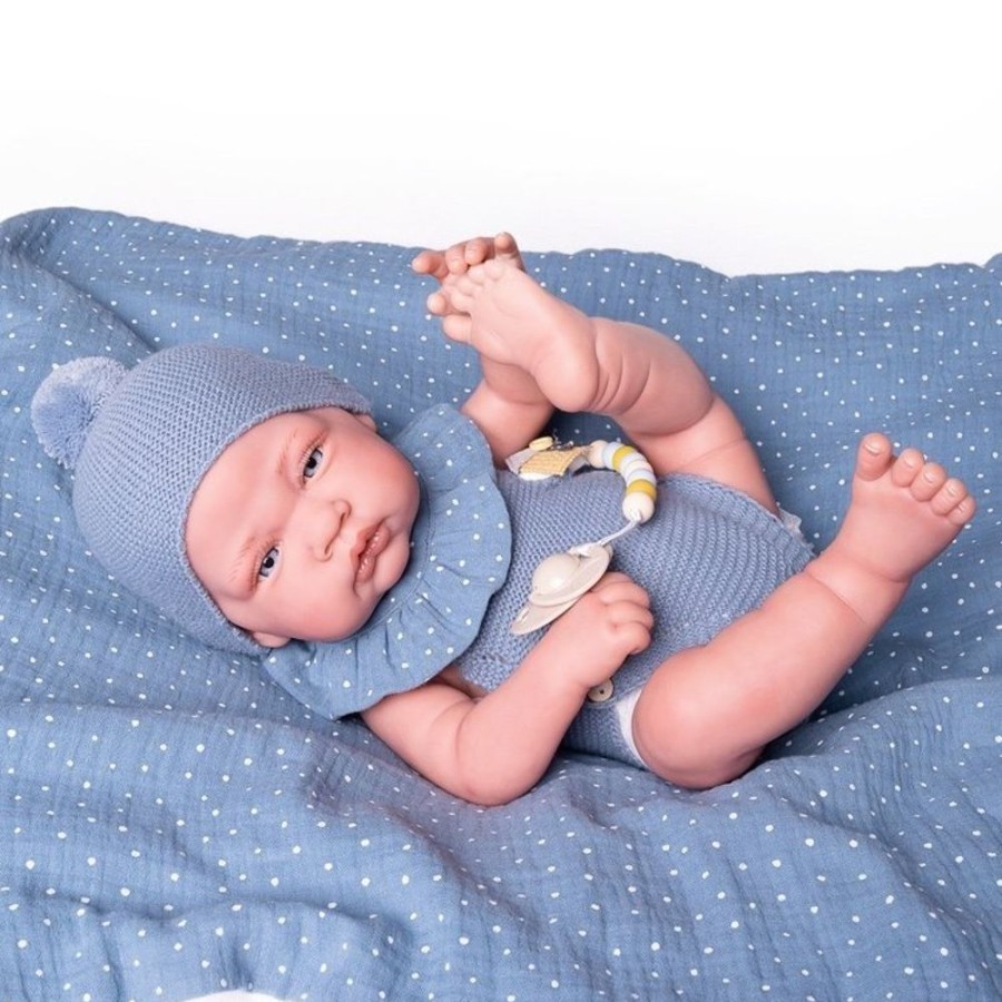 Dolls  Antonio Juan | Antonio Juan Doll 42 Cm - Sweet Reborn Newborn Boy Couple With Vinyl Body