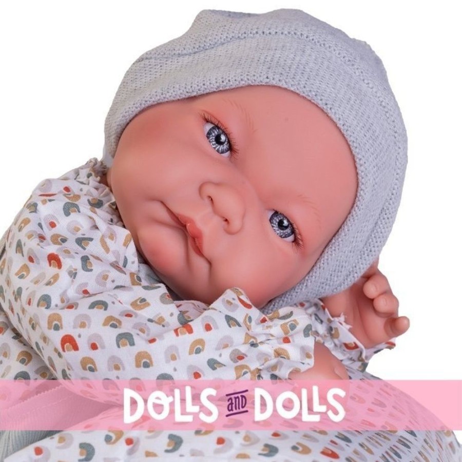 Dolls  Antonio Juan | Antonio Juan Doll 42 Cm - Newborn Nico With Kite And Cushion