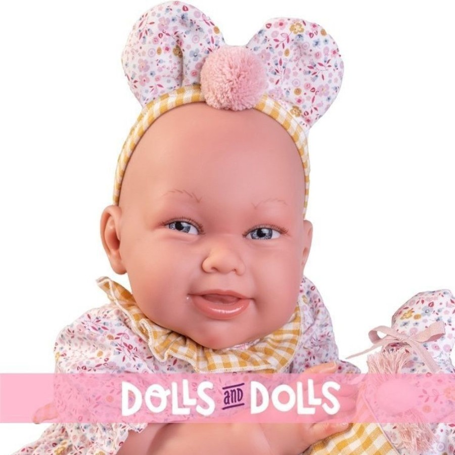 Dolls  Antonio Juan | Antonio Juan Doll 52 Cm - "Mi Primer Reborn" Martina Little Mouse With Tooth Guard