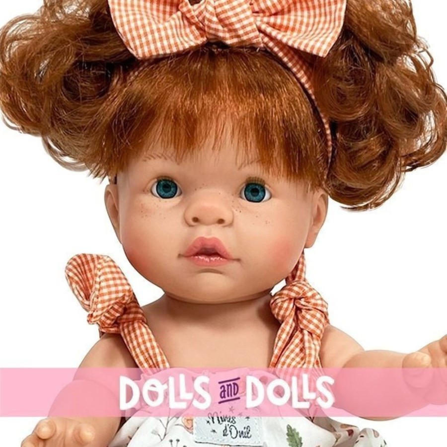 Dolls  Nines d'Onil | Nines D'Onil Doll 37 Cm - Joy Red-Haired Girl With Pigtails