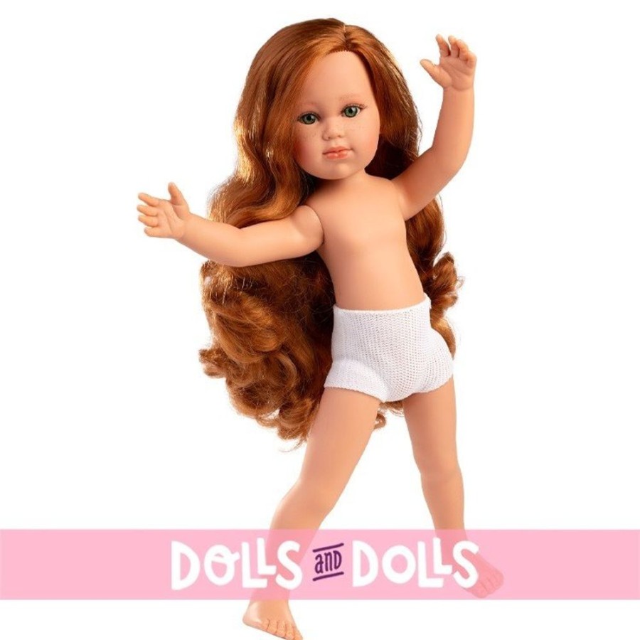 Dolls  Llorens | Llorens Doll 42 Cm - Emma Multipositionable Without Clothes