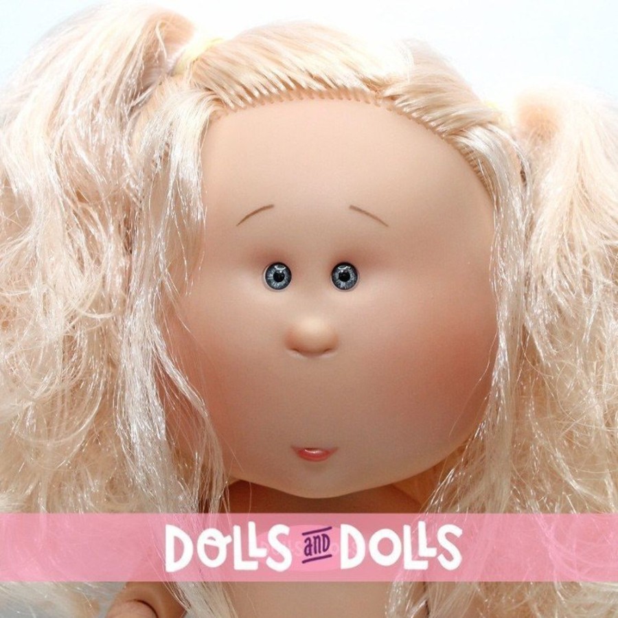 Dolls  Nines d'Onil | Nines D'Onil Doll 30 Cm - Mia Articulated - Mia With Pink Wavy Hair - Without Clothes