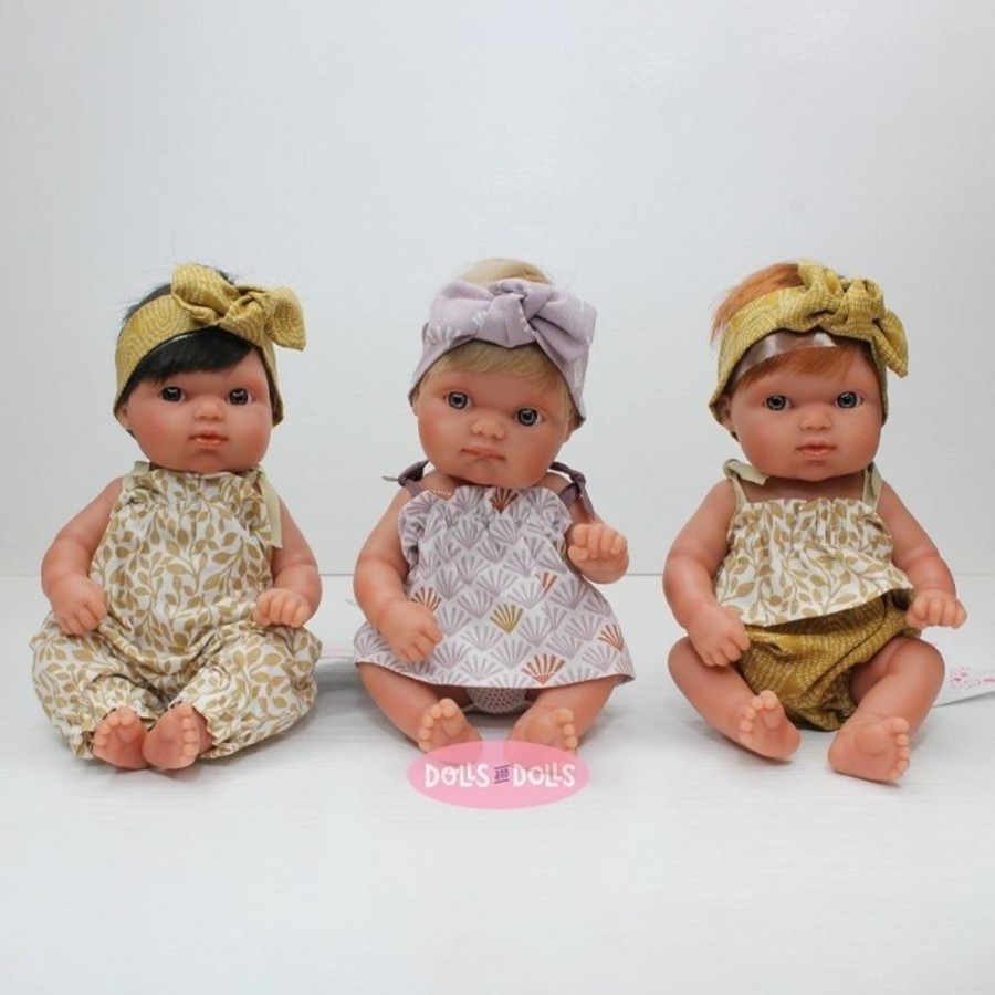 Dolls  Antonio Juan | Antonio Juan Dolls 21 Cm - Mufly (Set B With 3 Dolls)