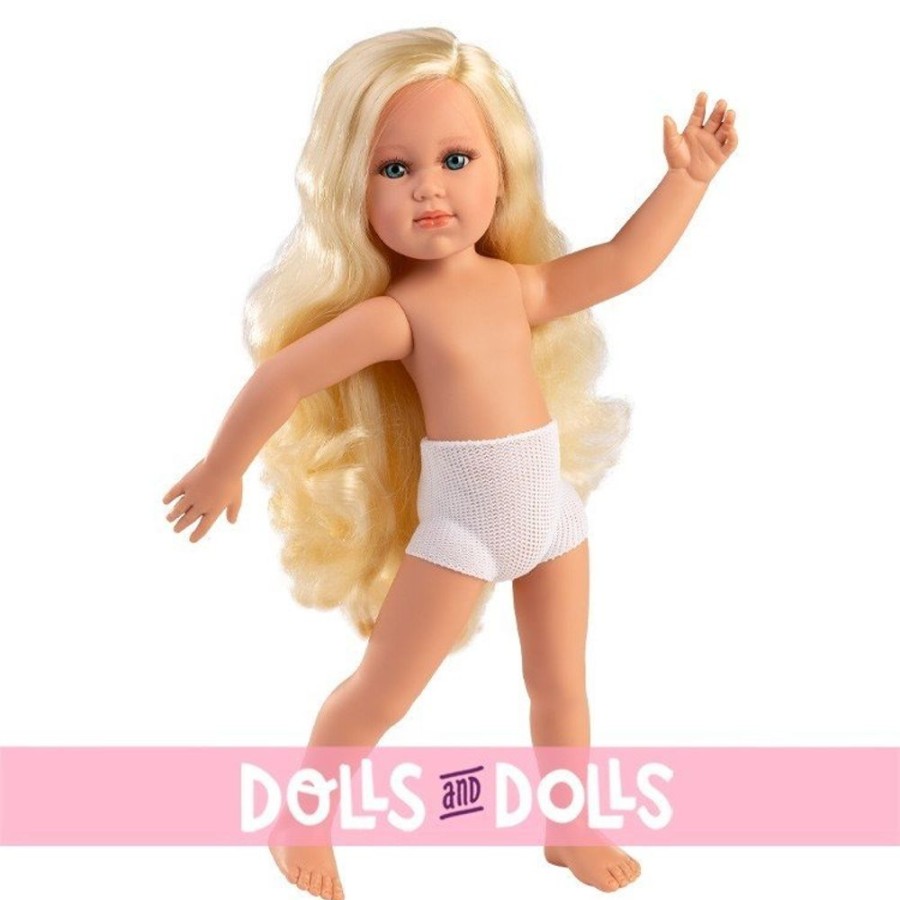 Dolls  Llorens | Llorens Doll 42 Cm - Nicole Multipositionable Without Clothes