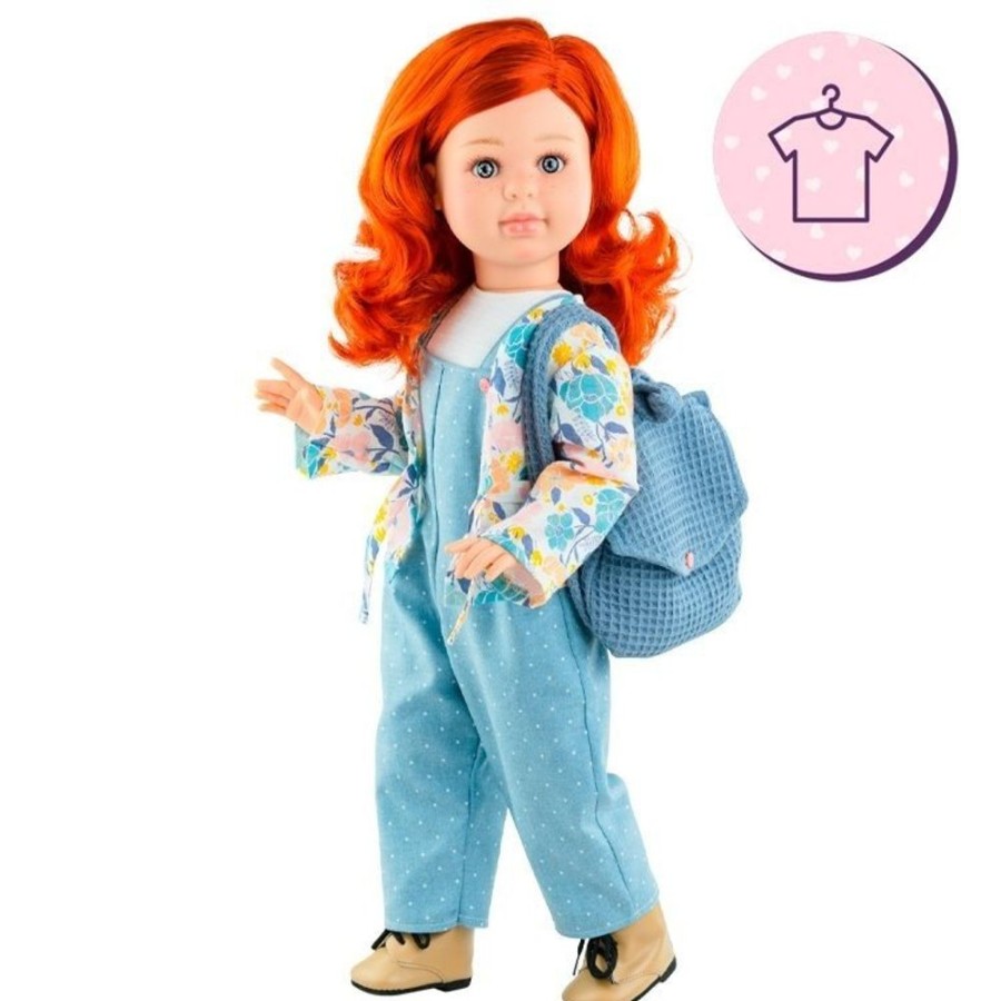 Accessories  Paola Reina | Outfit For Paola Reina Doll 60 Cm - Las Reinas - Maru Set With Pichi Polka Dots