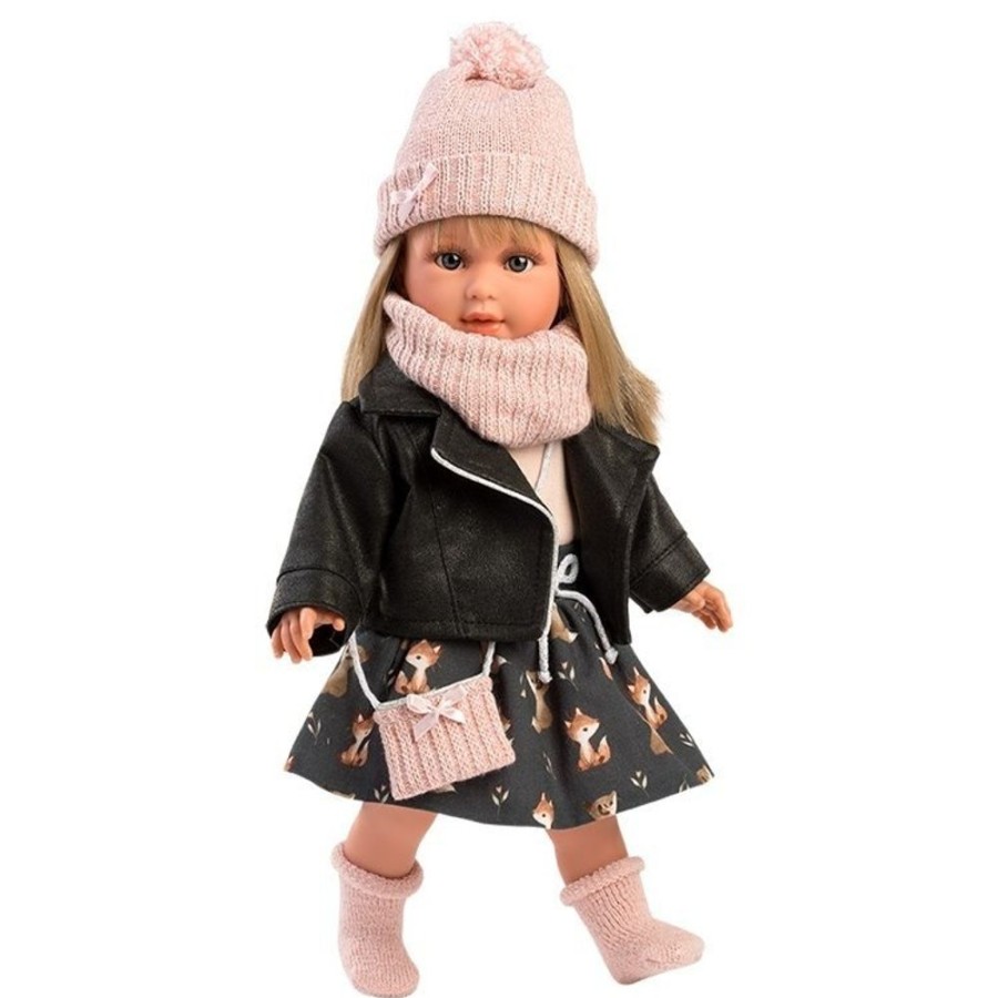 Dolls  Llorens | Llorens Doll 40 Cm - Carla With Fox Dress And Jacket