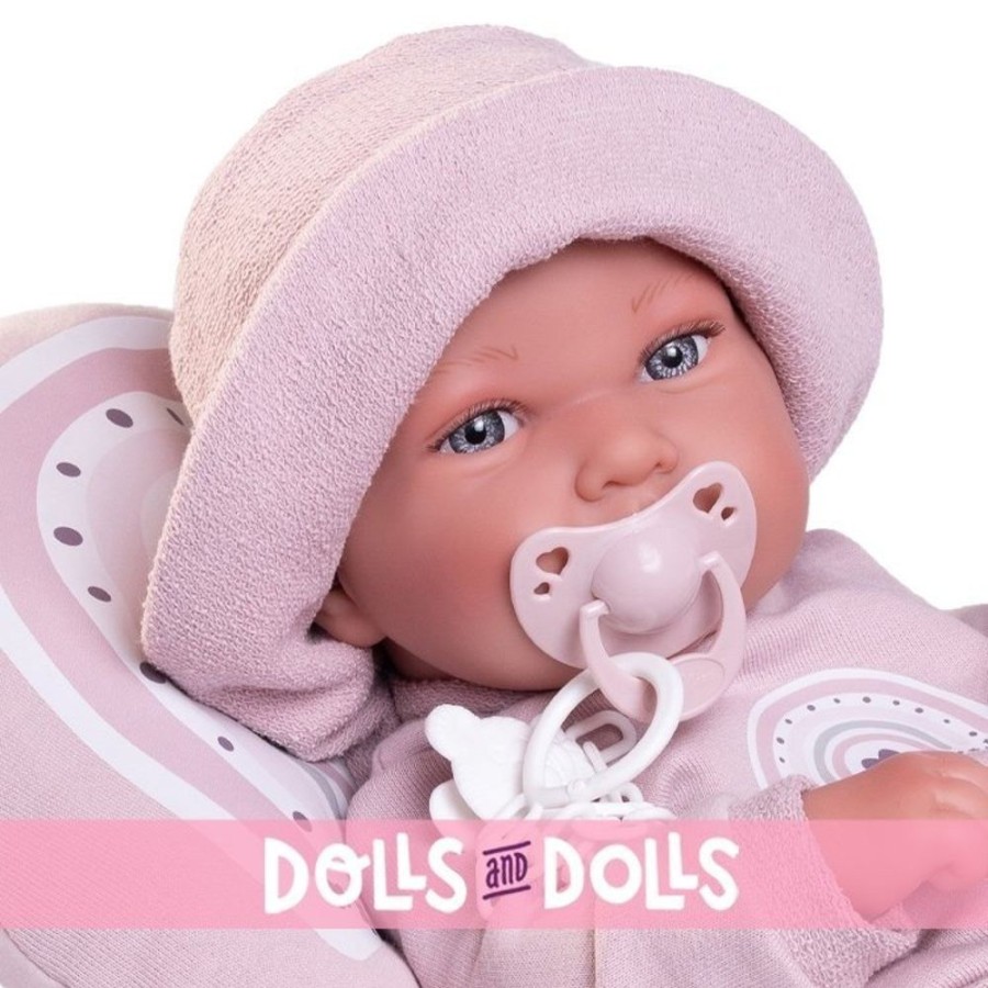 Dolls  Antonio Juan | Antonio Juan Doll 42 Cm - Newborn Pipa Rainbow In The Sun