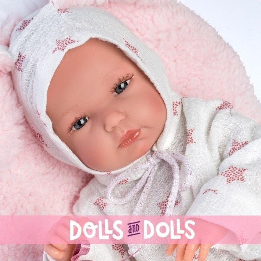 Dolls  Llorens | Llorens Doll 35 Cm - Bimba With Baby Carrier