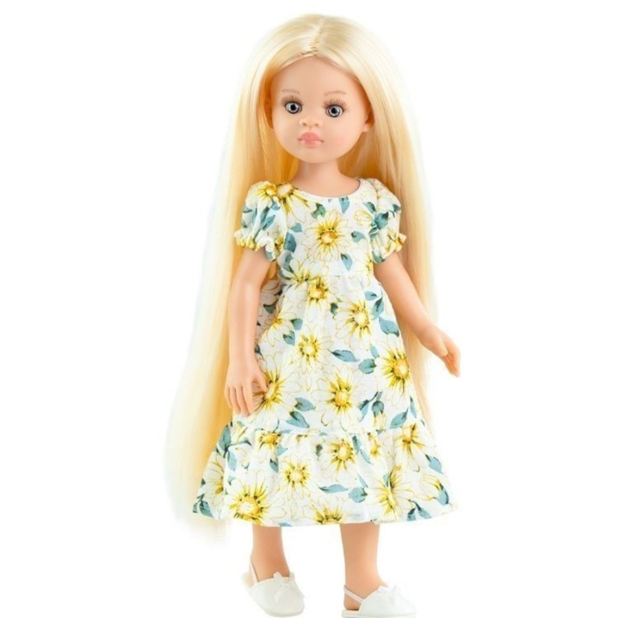 Dolls  Paola Reina | Paola Reina Doll 32 Cm - Las Amigas - Laura With Daisy Dress