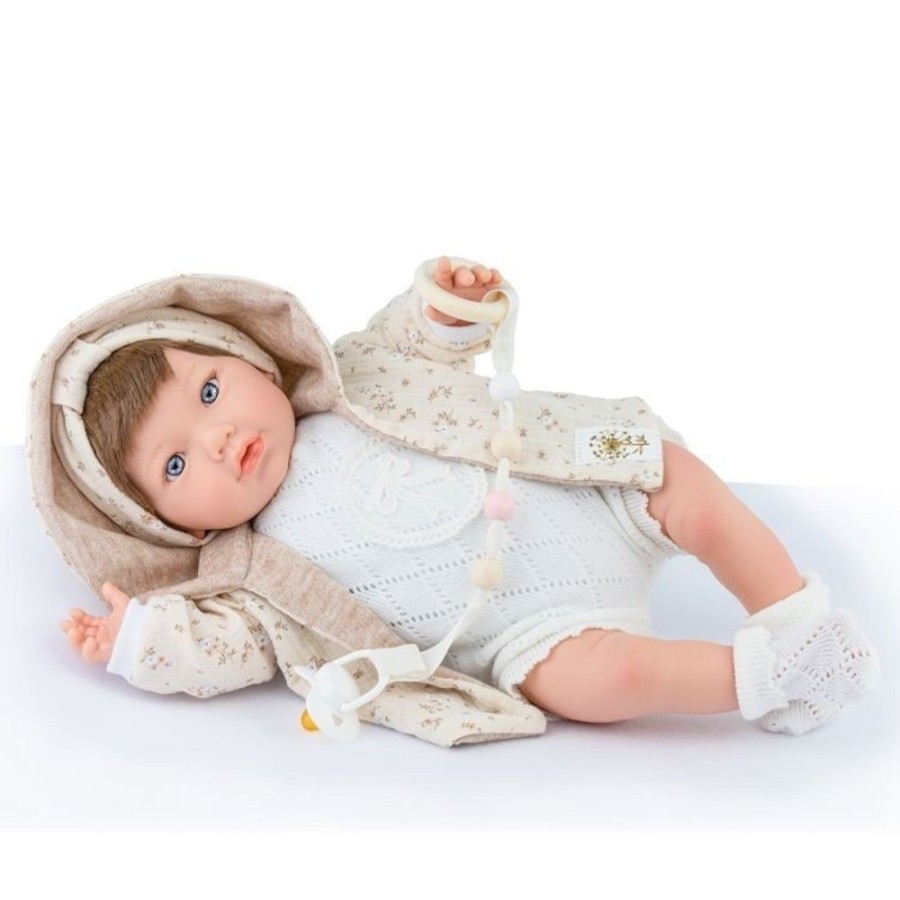 Dolls  Marina & Pau | Marina & Pau Doll 45 Cm - Newborn Alina Mousseline