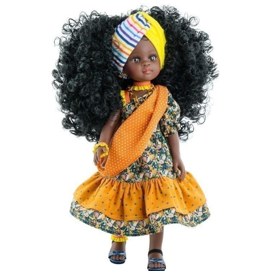 Dolls  Paola Reina | Paola Reina Doll 32 Cm - Las Amigas - African Daniela