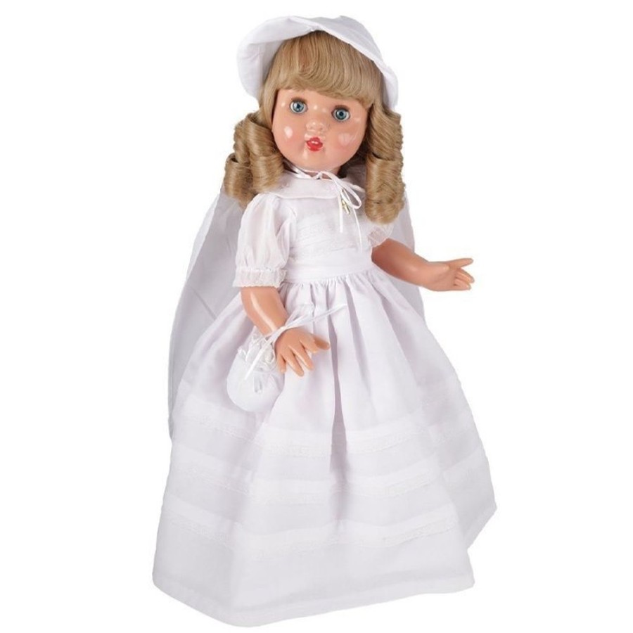 Dolls  Mariquita Perez | Mariquita Perez Doll 50 Cm - Blonde In A Vintage Communion Dress