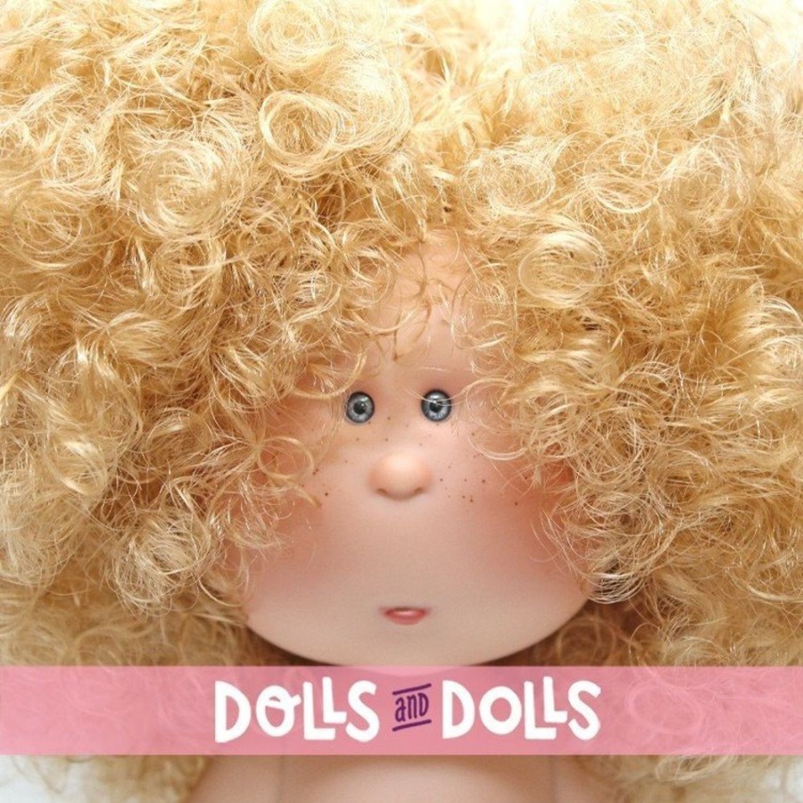 Dolls  Nines d'Onil | Nines D'Onil Doll 30 Cm - Exclusive - Mia Articulated - Mia Blonde With Curly Hair - Without Clothes