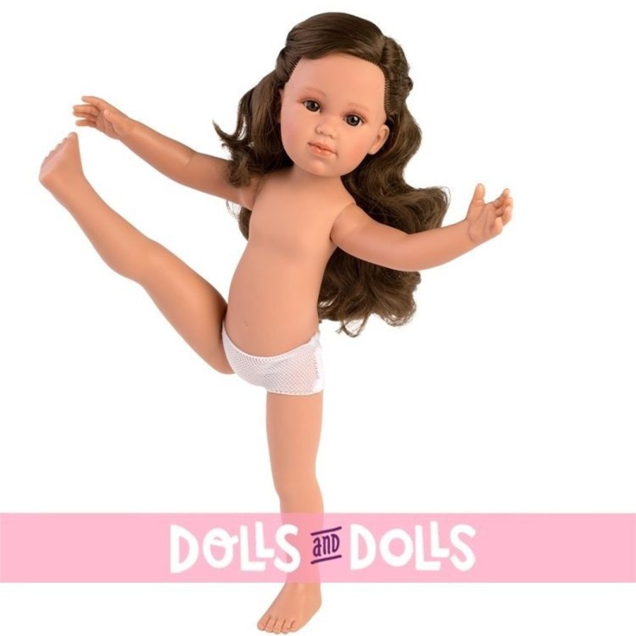 Dolls  Llorens | Llorens Doll 42 Cm - Brenda Multipositionable Without Clothes