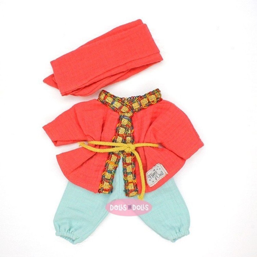 Accessories  Nines d'Onil | Clothes For Nines D'Onil Dolls 30 Cm - Mia - Indian Ensemble