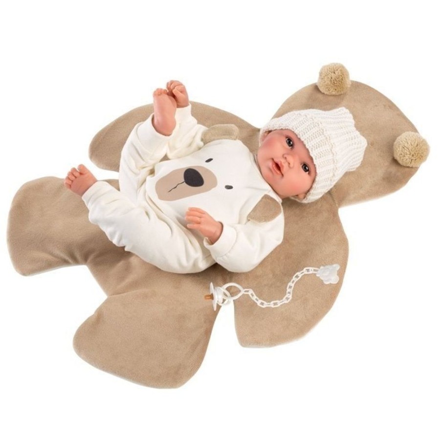 Dolls  Llorens | Llorens Doll 36 Cm - Newborn Crying Brown Bear