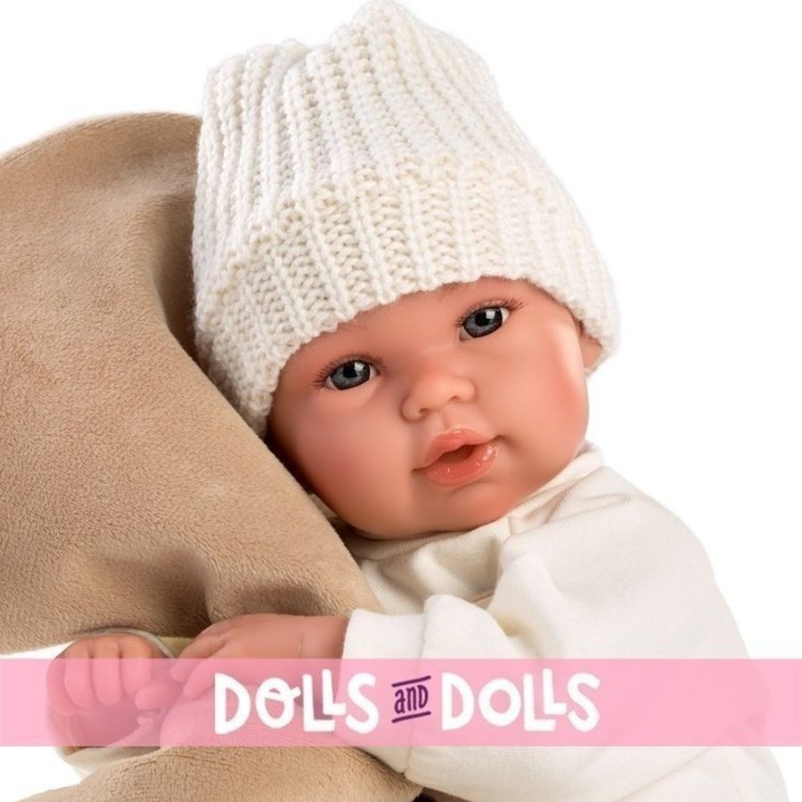 Dolls  Llorens | Llorens Doll 36 Cm - Newborn Crying Brown Bear