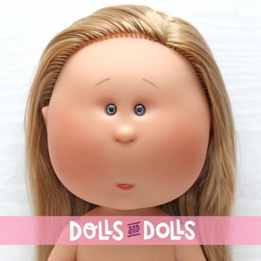 Dolls  Nines d'Onil | Nines D'Onil Doll 30 Cm - Mia Articulated - Mia Blonde With Straight Hair - Without Clothes