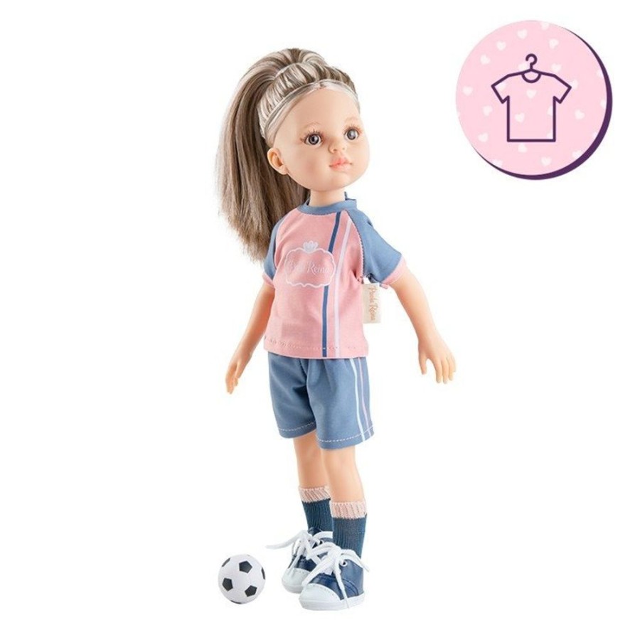 Accessories  Paola Reina | Outfit For Paola Reina Doll 32 Cm - Las Amigas - Monica - Soccer Outfit