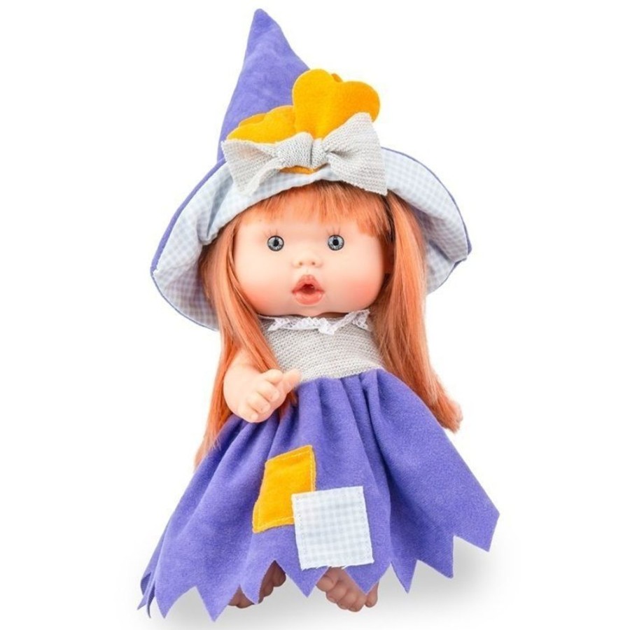 Dolls  Marina & Pau | Marina & Pau Doll 26 Cm - Nenotes Halloween - Little Witch