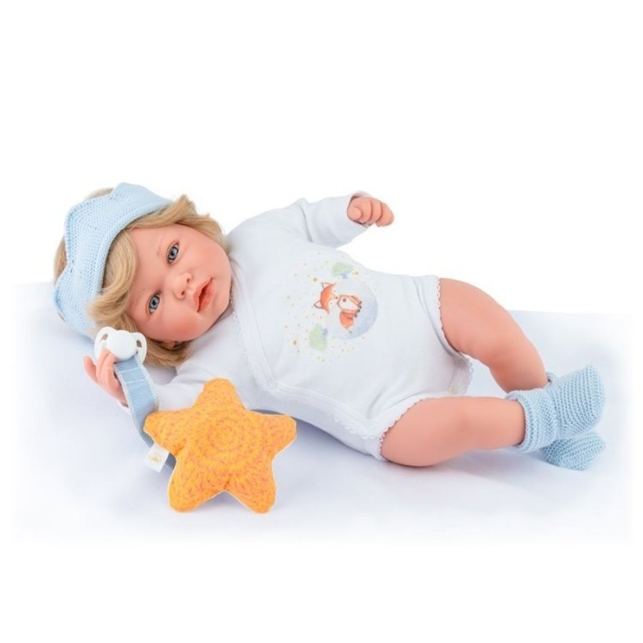 Dolls  Marina & Pau | Marina & Pau Doll 45 Cm - Newborn Luka Principe