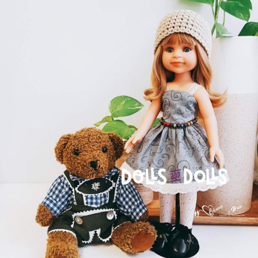 Accessories  Dolls And Dolls | Dolls And Dolls Downloadable Pattern For Las Amigas Dolls - Ruffle Dress