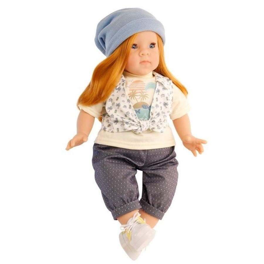 Dolls  Schildkröt | Schildkrot Doll 52 Cm - Elli Redhead With Summer Outfit By Elisabeth Linder