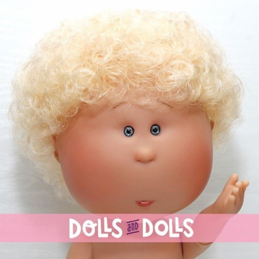 Dolls  Nines d'Onil | Nines D'Onil Doll 30 Cm - Mio Articulated - Mio Blonde With Curly Hair - Without Clothes