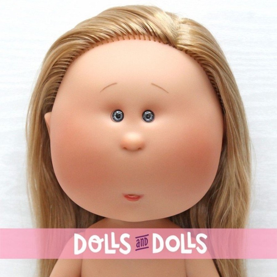 Dolls  Nines d'Onil | Nines D'Onil Doll 30 Cm - Mia Articulated - Mia Blonde With Straight Hair - Without Clothes