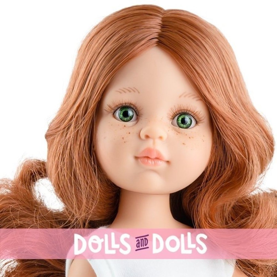 Dolls  Paola Reina | Paola Reina Doll 32 Cm - Las Amigas - Cristi Pyjamas With Wavy Hair