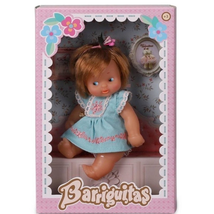 Dolls  Los Barriguitas | Barriguitas Classic Doll 15 Cm - Barriguitas Spring - Redhead