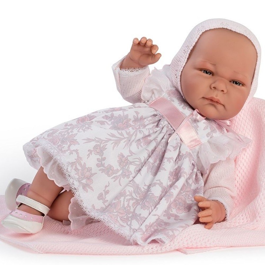 Dolls  Así | Asi Doll 46 Cm - Mencia, Limited Series Reborn Type Doll