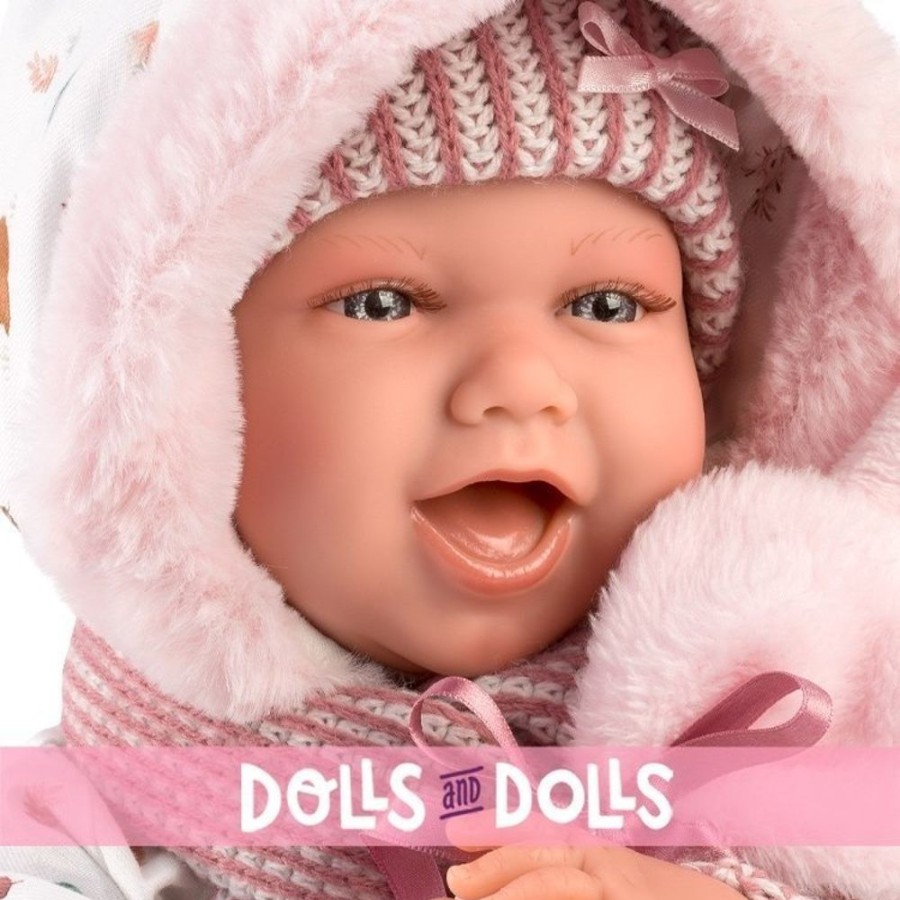 Dolls  Llorens | Llorens Doll 40 Cm - Newborn Mimi Smiles