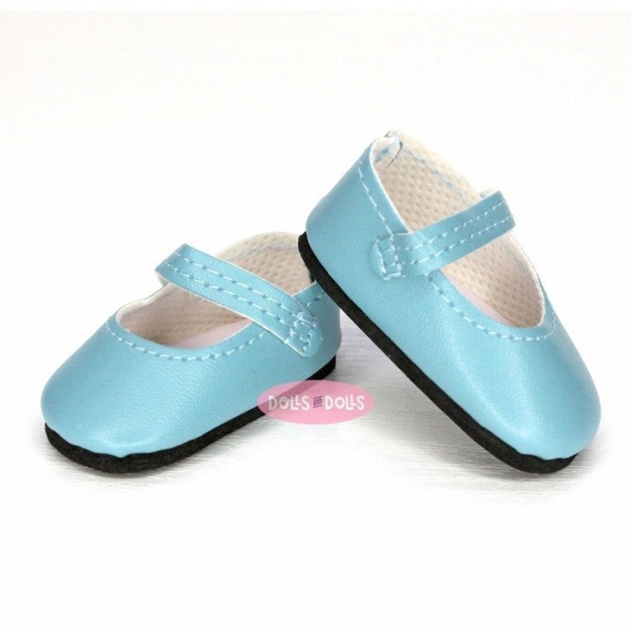 Accessories  Paola Reina | Complements For Paola Reina 32 Cm Doll - Las Amigas - Light Blue Shoes