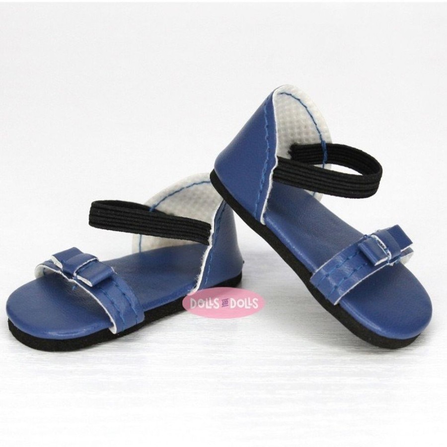 Accessories  Paola Reina | Complements For Paola Reina 32 Cm Doll - Las Amigas - Blue Sandals