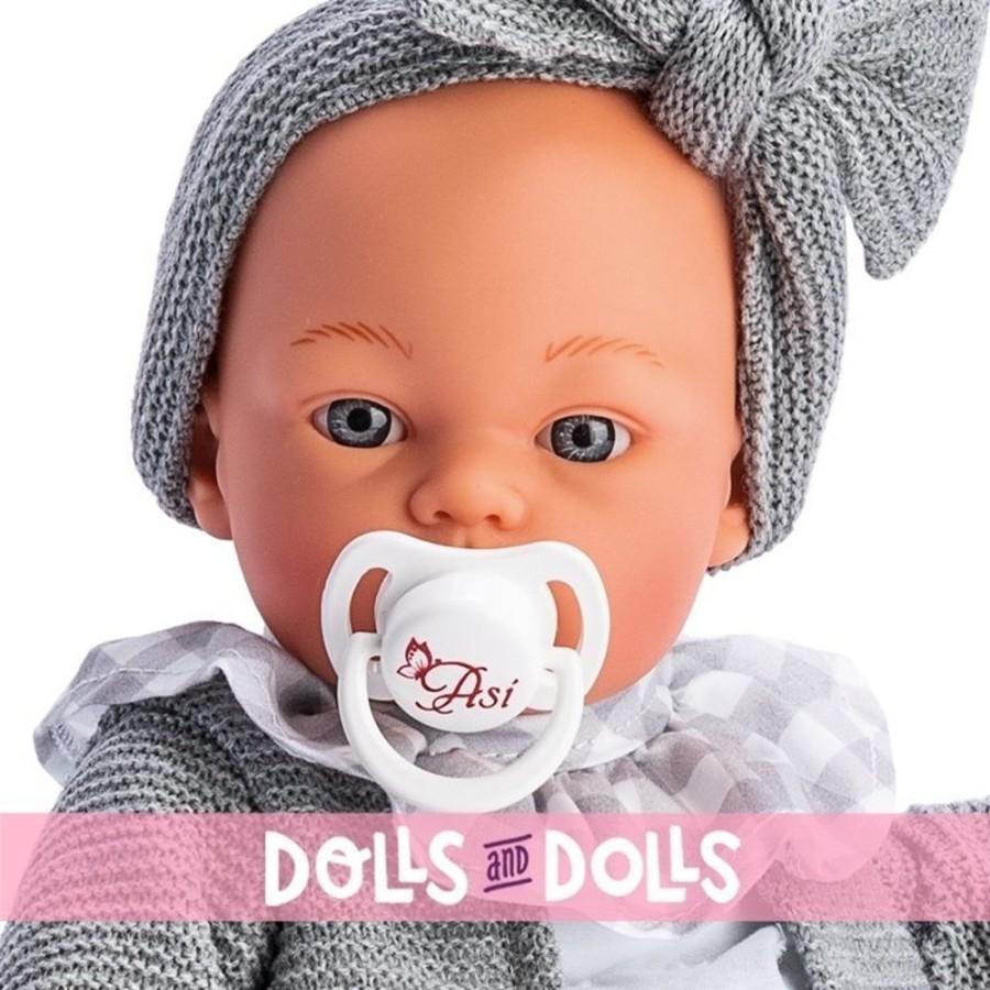 Dolls  Así | Asi Doll 36 Cm - Koke With Pololo Set And Gray Jacket