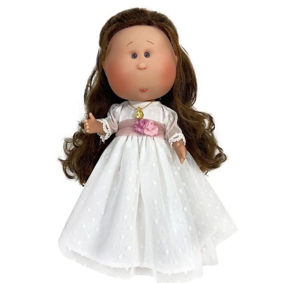 Dolls  Nines d'Onil | Nines D'Onil Doll 30 Cm - Mia Communion Brunette