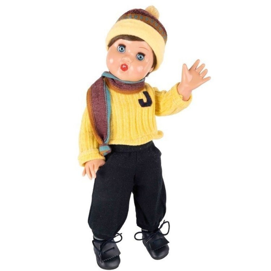 Dolls  Mariquita Perez | Juanin Perez Doll 50 Cm - With Yellow Sweater Set