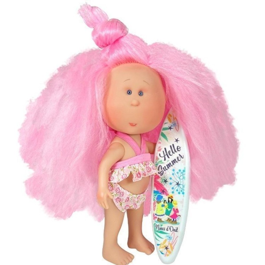 Dolls  Nines d'Onil | Nines D'Onil Doll 30 Cm - Mia Summer With Pink Hair And Bikini