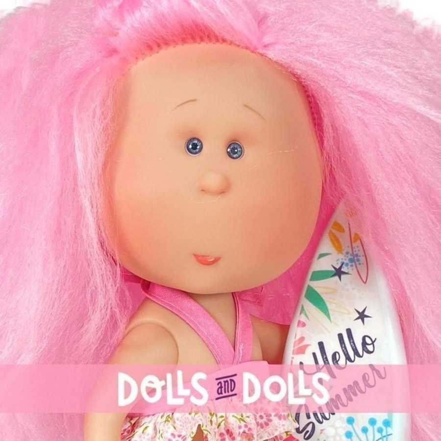 Dolls  Nines d'Onil | Nines D'Onil Doll 30 Cm - Mia Summer With Pink Hair And Bikini