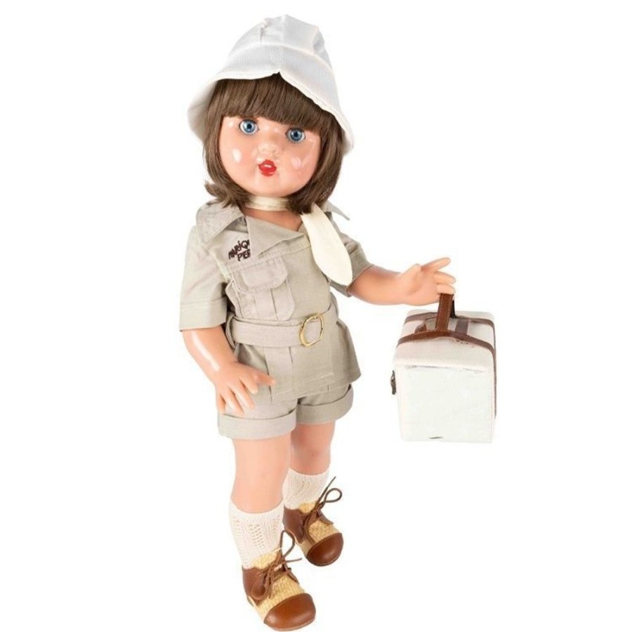 Dolls  Mariquita Perez | Mariquita Perez Doll 50 Cm - With Colonial Ensemble And Suitcase