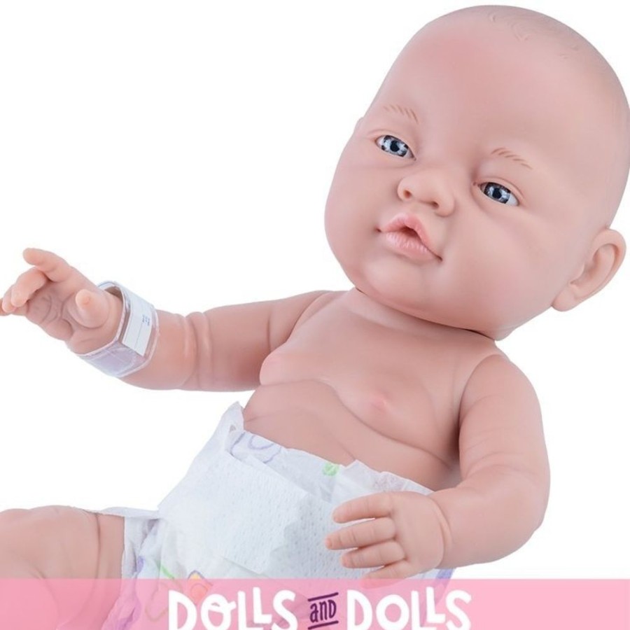 Dolls  Paola Reina | Paola Reina Doll 45 Cm - Bebito Newborn With Nappy